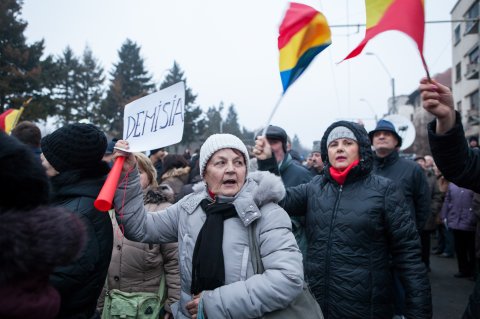 Protest Cotroceni - Bulevardul Gheorghe Marinescu
