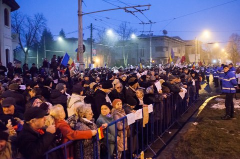 Protest Cotroceni - Bulevardul Gheorghe Marinescu