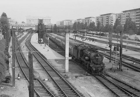 Locomotiva cu abur  Buc. Nord 03.05.1975