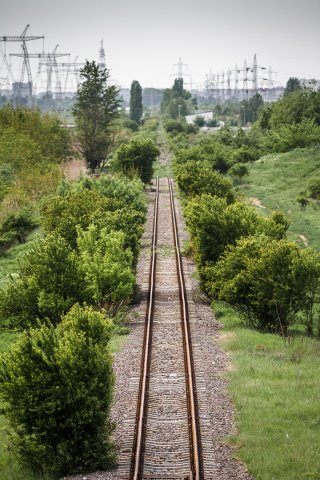 Calea ferata catre CET Sud