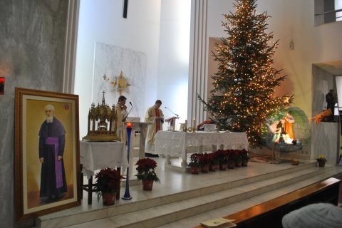 Relicva fericitului Vladimir Ghika la biserica Sfanta Cruce
