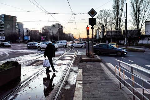 Stație de tramvai - Strada Nerva Traian