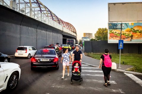 Pasajul Europa Unită - Strada Turnul Măgurele