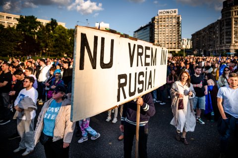 România în Lumină - Meeting susținere Nicușor Dan
