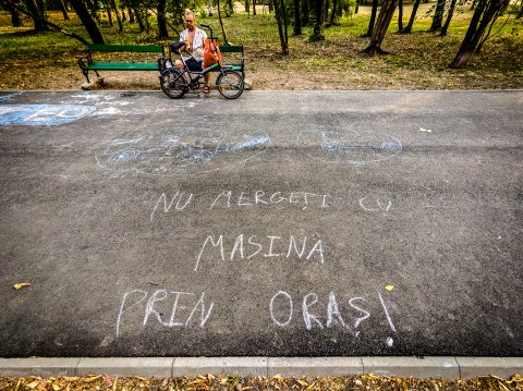 Desene cu cretă - Parcul Tineretului