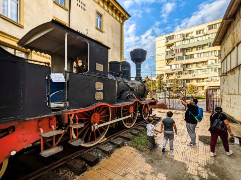 Locomotivă cu abur - Muzeul CFR - Calea Griviței