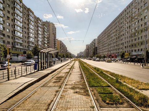 Stație tramvai - Șoseaua Pantelimon