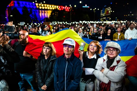 România în Lumină - Meeting susținere Nicușor Dan