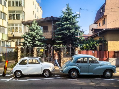 Fiat 500 - Strada Nicolae Constantinescu