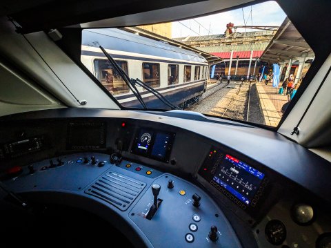 Interior - Tren Alstom Coradia Stream - Gara de Nord