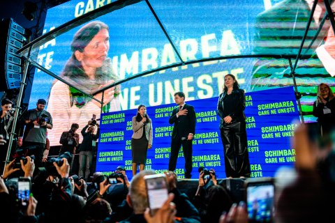 România în Lumină - Meeting susținere Nicușor Dan
