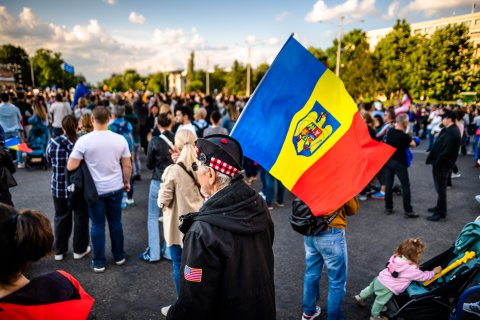 România în Lumină - Meeting susținere Nicușor Dan