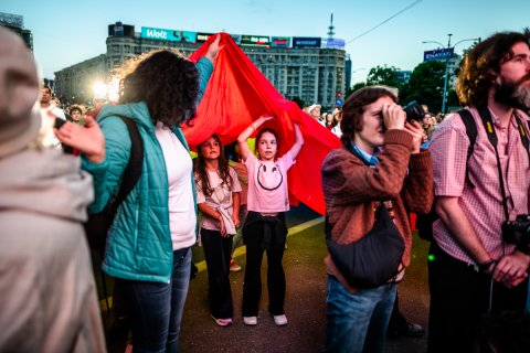 România în Lumină - Meeting susținere Nicușor Dan
