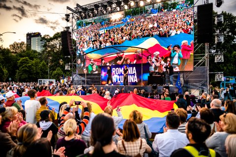 România în Lumină - Meeting susținere Nicușor Dan