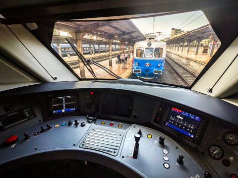 Interior - Tren Alstom Coradia Stream - Gara de Nord