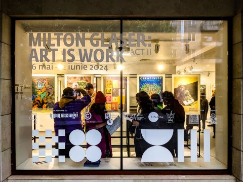 Expoziție Milton Glaser - Amzei Creative Corner