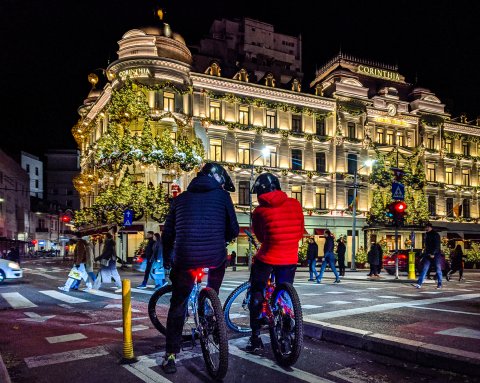 Bicicliști - Calea Victoriei