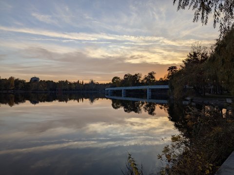 Apus in Parcul Bordei