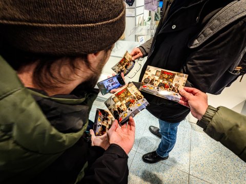 La chioșcul de print - Strada Căldărari