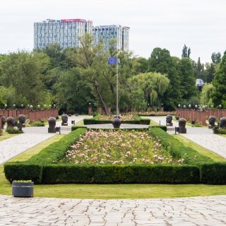 Monumentul părinţior fondatori ai Uniunii Europene